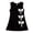 AB43 Black, variant on Tisuna Elegant Summer Girls Dress With Bow Detail Sleeveless Crew Neck Princess Dresses Toddler Baby Girls Party Birthday Gown Black Size 9-12 Months