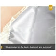 thumbnail image 6 of Joernso Garden Swing Waterproof Canopy Replacement Simple Installation Waterproof UV-proof Outdoor Patio Swing Sun Shade Seat Cover Set, 6 of 8