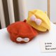 thumbnail image 3 of Boina de punto de otoño para niña con lazo a cuadros, gorro de calabaza de color caramelo para niña, bonito gorro de pintor, 3 of 6