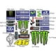 thumbnail image 1 of Racing Car Motorcycle Monster Energy Stickers Casco Calcomanías para Yamaha Honda Kawasaki Suzuki, 1 of 1