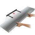 thumbnail image 4 of Ballucci 36" Floating Shelf, Wall Ledge with Invisible Bracket, 8" Deep, Gray Oak, 4 of 7