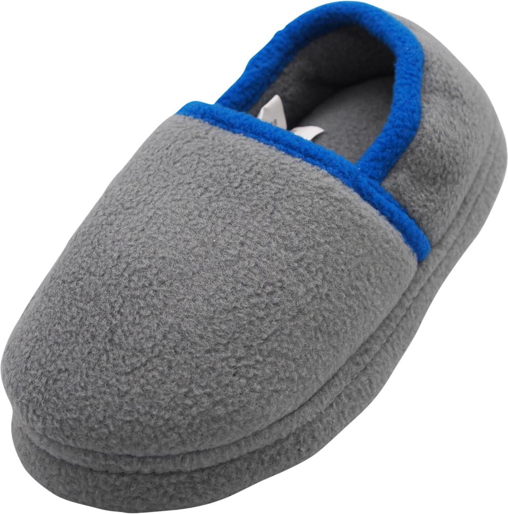 NORTY Norty Toddler Boys Kids Fleece Memory Foam Slip On Indoor