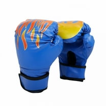 BESTSKY Youth Boxing Gloves - Kids Boxing Gloves for 3-8 Years - Boxing Gloves for Kids - Toddler Boxing Gloves - Blue - 9"
