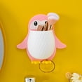 thumbnail image 1 of Oleegame 1PC Spoon And Lid Rest Creative Carto Stocking Penguin Settings Kitchen Toilet Toothbrush Tool Turn Into The Box Wall Hanging Storing Shelf, 1 of 4