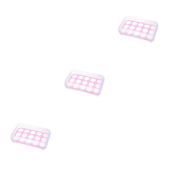 Toystoory Caja de almacenamiento de huevos de 15 rejillas con tapa, cajas de mantenimiento fresco, caja organizadora, soporte apilable para Type1 NO1