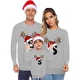 thumbnail image 5 of DuoJiaJ Sweat à Capuche Velouté à Manches Longues et Col Rond Imprimé Lettre de Noël 2 (Enfants), 5 of 5