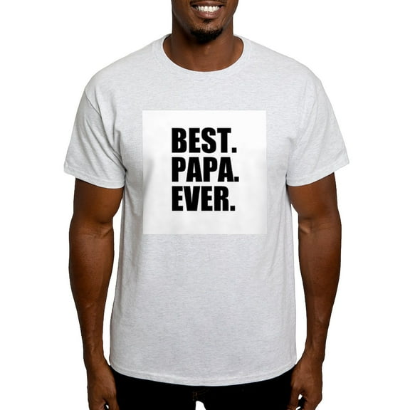 CafePress - Best Papa Ever T Shirt - Men's Classic Graphic T-Shirt