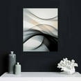thumbnail image 4 of ONETECH  Black and White Grey Wall Art for Bedroom, Abstract Lines Art Canvas Print Artwork Set Modern Home Decoration for Bathroom Living Room, 4 of 4