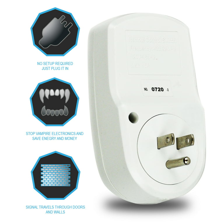 Beastron beastron remote control electrical outlet switch for