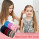 thumbnail image 4 of Diadema para niña, 20 gomas elásticas para coleta / 30 diademas de cuerda sin costuras, diadema pequeña, fijación mini, color suave, accesorios que no dañan el cabello, mezcla para bebés, 4 of 5