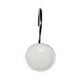 thumbnail image 2 of "Color Rounds" Resin Shower Curtain Hooks in Linen, 2 of 3