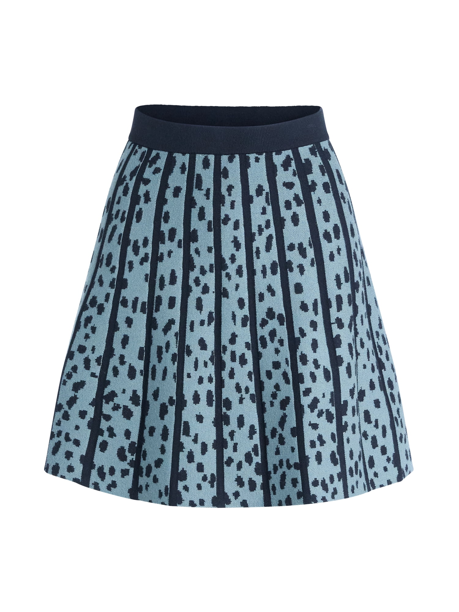Scoop Women's and Women’s Plus Pleated Sweater Knit Mini Skirt, Sizes XS-4X