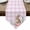 Pink, variant on Pink Easter Table Runner Linen Burlap Table Runner 70 Inches Long Bunny Eggs Spring Floral Stripes Farmhouse Dresser Scarves for Kitchen Island Coffee Dining Party Wedding Holiday Decor 13"x70"