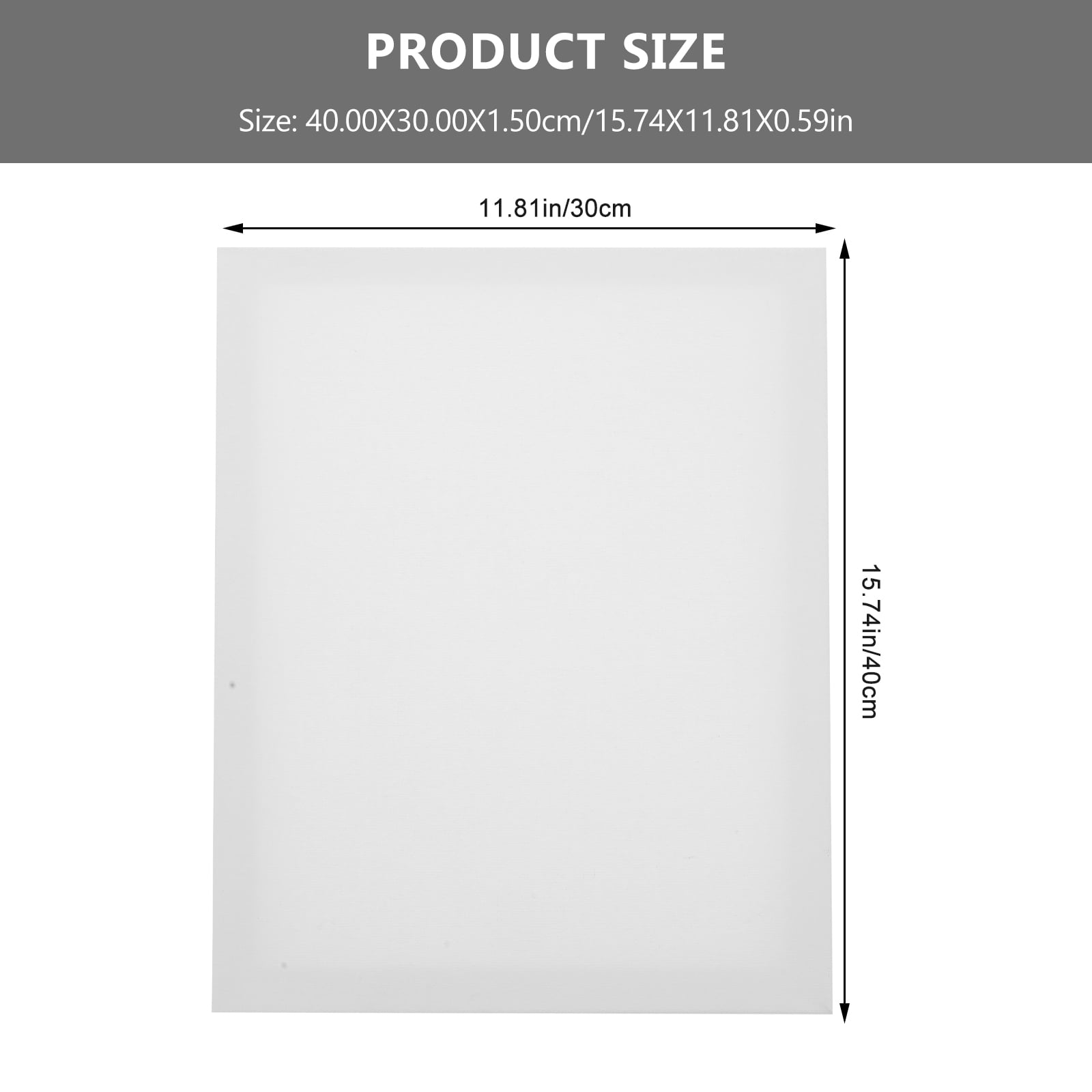 PAMINGONO 2-Pack White Blank Canvas Frames for Artists, Perfect for Oil, Acrylic, Watercolor Painting and Drawing
