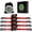 Red, variant on STARLEAPARTS 1" x 12' Auto Retractable Heavy Duty Ratchet, 1,500lb Break Strength Auto Retract Ratchet Strap, Safety Lock S Hooks, For Motorcycle, Trailer, Truck, UTV (Green, 4 Pack)