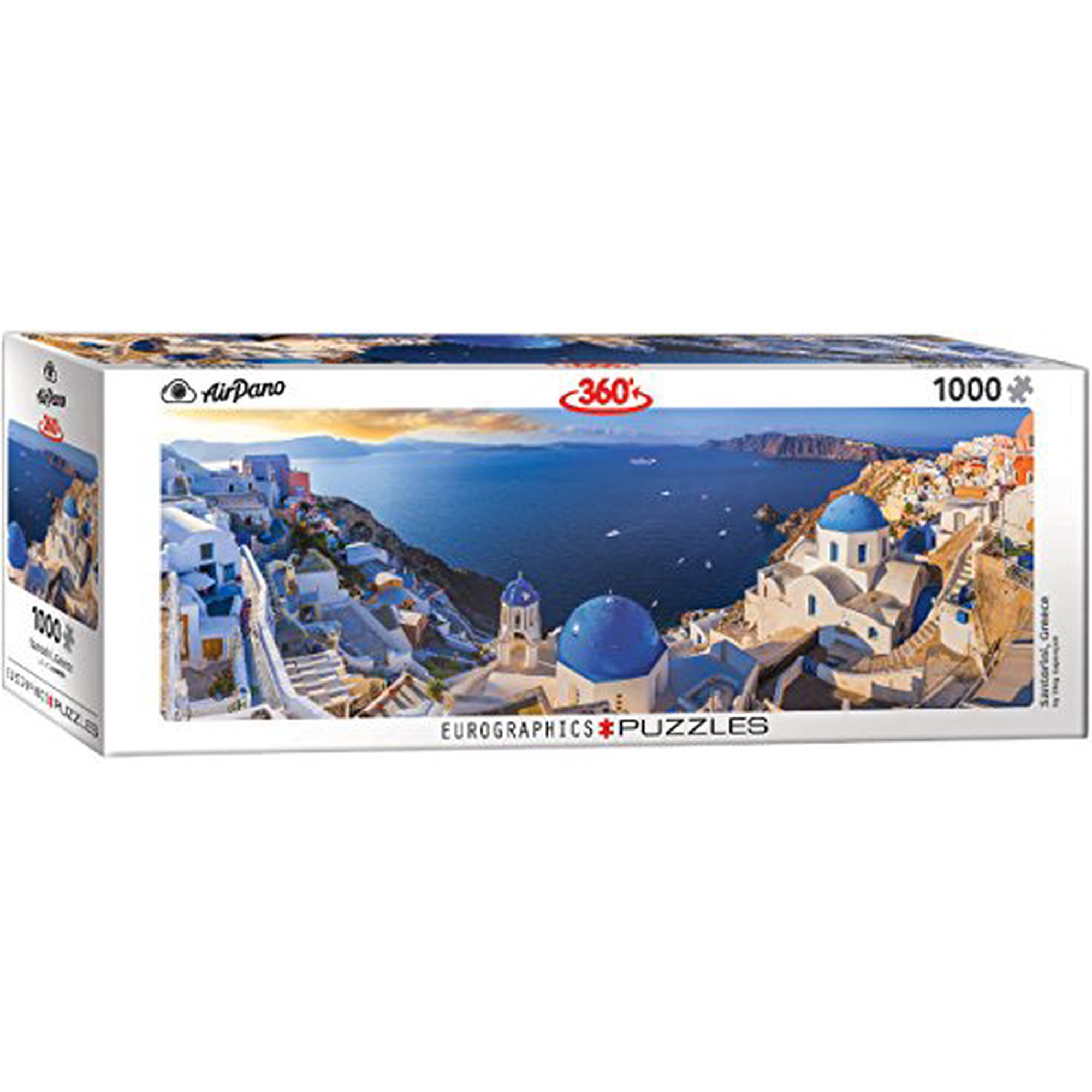 Clementoni Santorini 1000 Piece Puzzle For Adults & Kids - 69x50 Cm, High Quality, Made In Italy 2 thumbnail image