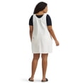 thumbnail image 3 of Lee® Women's Plus Heritage Denim Skirtall Dress, Sizes 0X-4X, 3 of 7