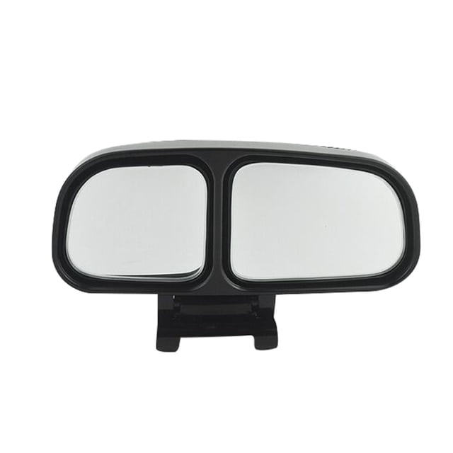 Riwesomey Espejo retrovisor para coche, zona de punto ciego, gran angular, doble cristal, espejo lateral de marcha atrás, accesorios para coche Vehículos, repuestos y accesorios Mis Negro Correcto