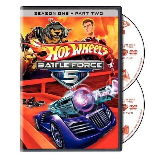 Hot Wheels Battle Force 5: Season 1 (DVD), Warner Home Video, Animation