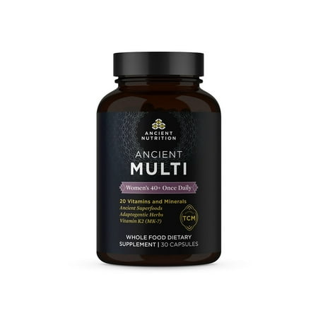 Ancient Nutrition Multi Womens 40+ Once Daily -- 30 Capsules