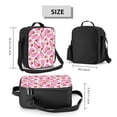 thumbnail image 2 of Fotbe Strawberry Popsicle Lonchera Bolsa de Almuerzo para Hombres y Mujeres, Lonchera de Gran Capacidad, Bolsa de Almuerzo Reutilizable, Bolsa Térmica Aislante, 2 of 7