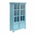 thumbnail image 1 of Ameriwood Home Aaron Lane Bookcase with Sliding Glass Doors, Pale Blue, 1 of 9