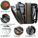 thumbnail image 2 of Mochila BANGE Carry-on para portátil de 17,3 pulgadas, expandible, impermeable, de 45 litros, 2 of 8