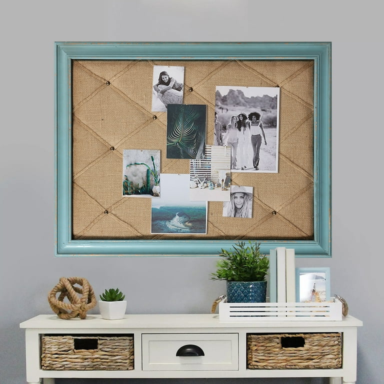 Burlap Covered Pin Board - Organize and Decorate Everything