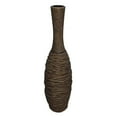 thumbnail image 2 of Transitional Accent Vase in Brown, 2 of 2
