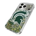 thumbnail image 2 of Michigan State Spartans iPhone Glitter Paisley Design Case, 2 of 6