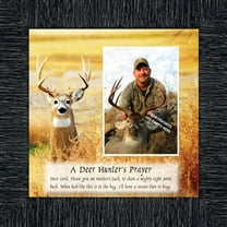A Deer Hunter's Prayer, Hunting Personalized Picture Frame, 10X10 9707
