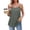 Gray #1, variant on WULMLEO Women Scoop Neck Tank Top Adjustable Spaghetti Straps Sleeveless Cami Undershirt Loose Fit Casual Shirts Summer 2026 Blue S