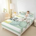 thumbnail image 4 of Manfei Cartoon Pumpkin Bed Sheets Full, Fall Festival Full Sheet Sets, Harvest Theme Bedding Sets Full Size, Lightweight Room Decorative, 4 Pieces, 4 of 7