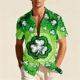thumbnail image 1 of Ceisia Unisex Aloha Hawaiian Shirt Tropical Print Short Sleeve Button Down Casual Beach Vacation Gift Shirt, 1 of 8