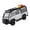 Silver, variant on Zeiwohndc Light Sound Die-Cast Toy Vehicle, Pull-Back , Opening Doors, Roof Rack , Ages 3+ Display Appeal Shelf