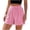 Pink# shorts for women, variant on Oksale Summer Shorts for Women Casual Comfy Knit Shorts with Pockets Stretch Waisted Summer Clothes 2026 Red S