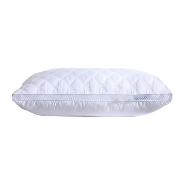Almohadas para Dormir Ropa de Cama Tamaño Almohada de Cama Almohada Respaldada de la Esquina de la Calidad Del Hotel Fresco Blanco para la Espalda Plana O Lateral Almohada de Dormir Del Lado