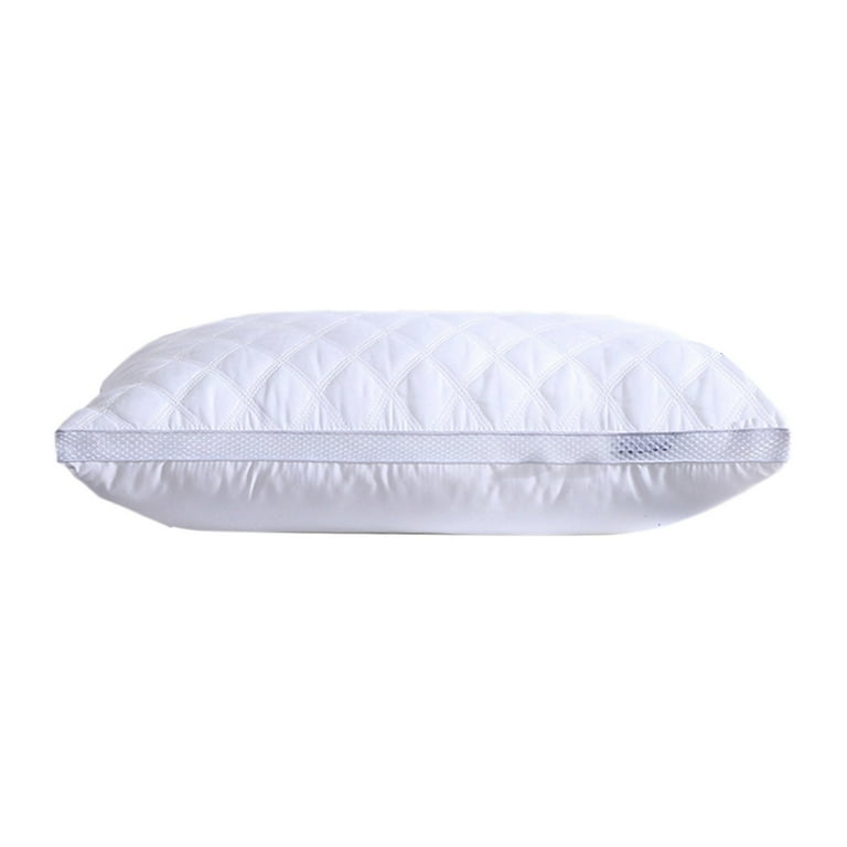 Adjustable Bed Pillow With Removable Foam Fill | Queen Size 20x30 Inches For All Sleeping Positions