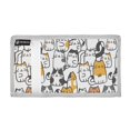 thumbnail image 2 of JIALIOU Nylon Trifold Card Wallet with ID Window Zipper Pocket for Men Women Teen Cartoon Line Cats, 2 of 7