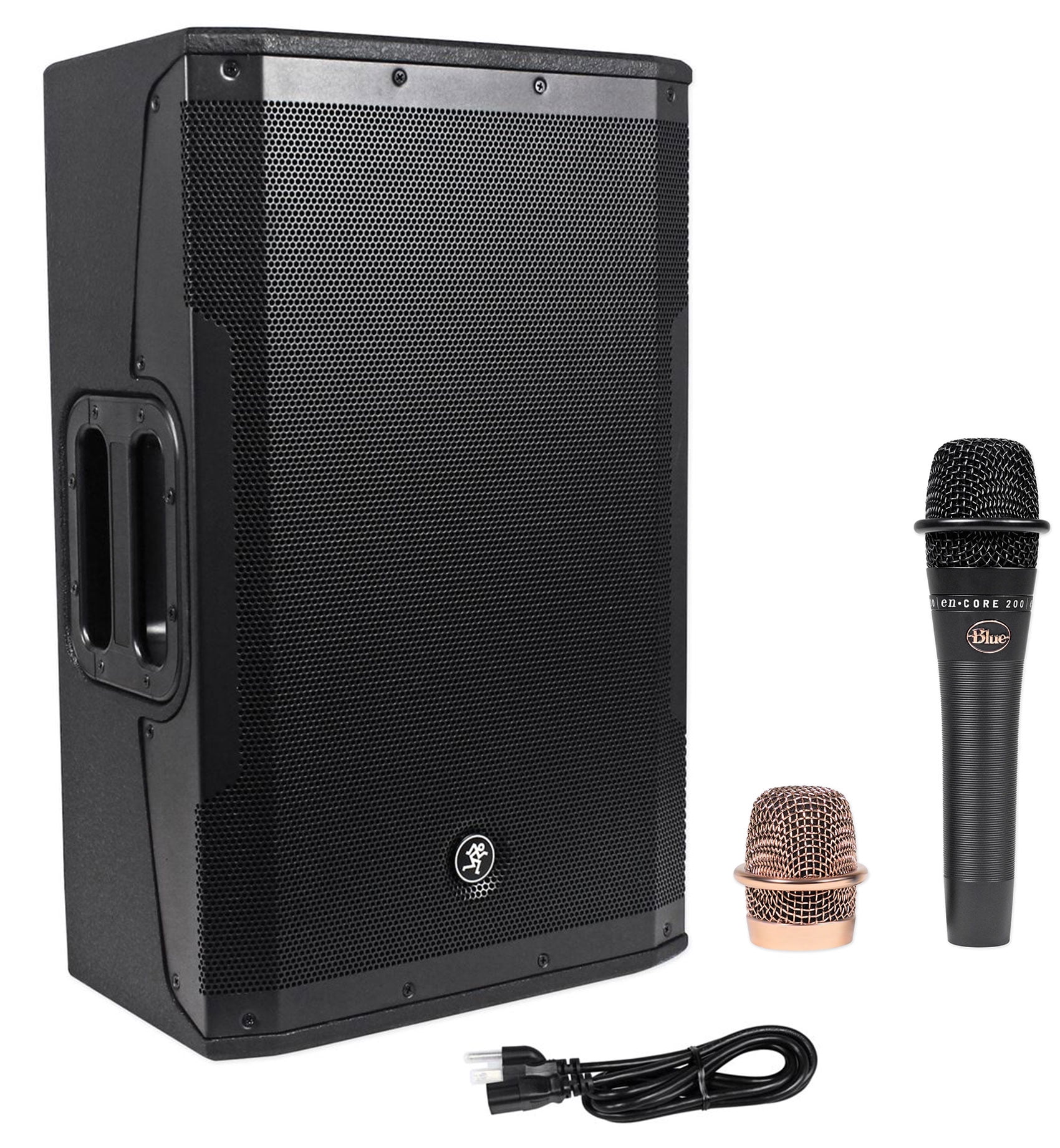 Mackie SRM550 1600W 12" Powered Active PA DJ Speaker BiAmped + Blue
