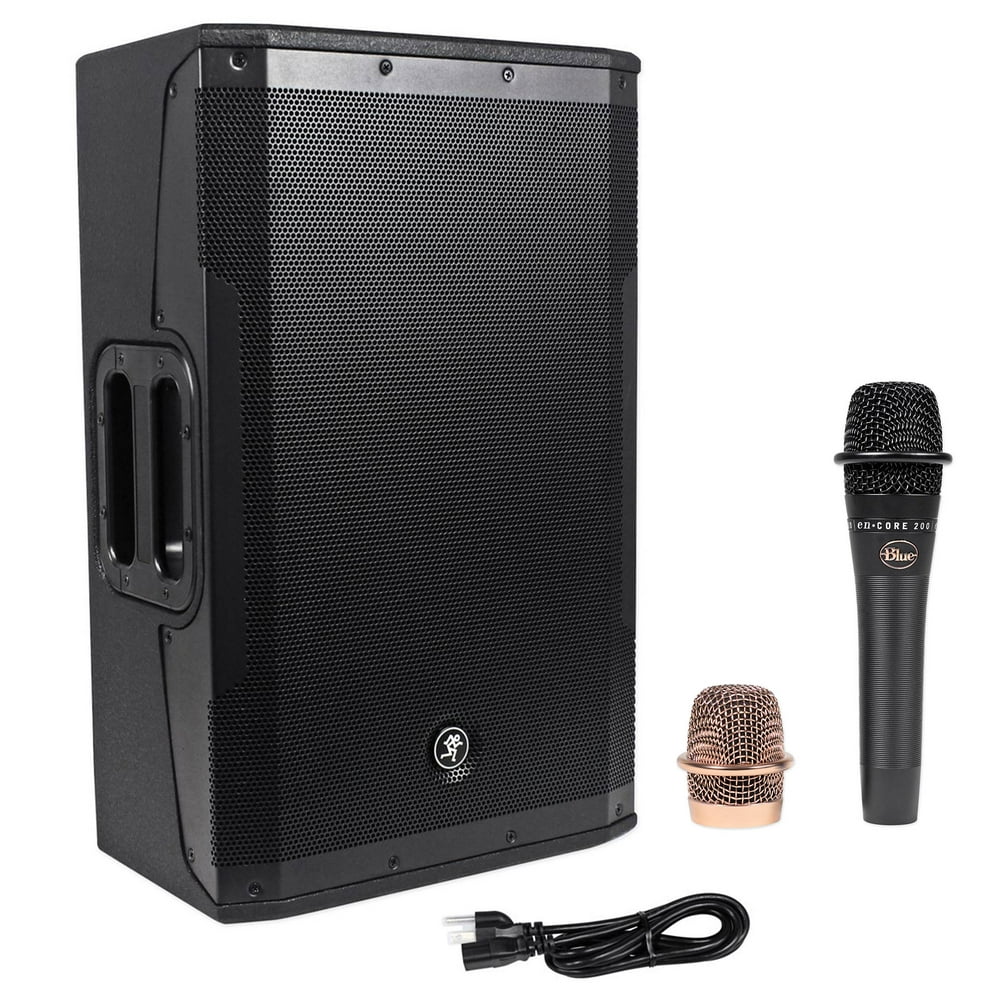Mackie SRM550 1600W 12" Powered Active PA DJ Speaker BiAmped + Blue