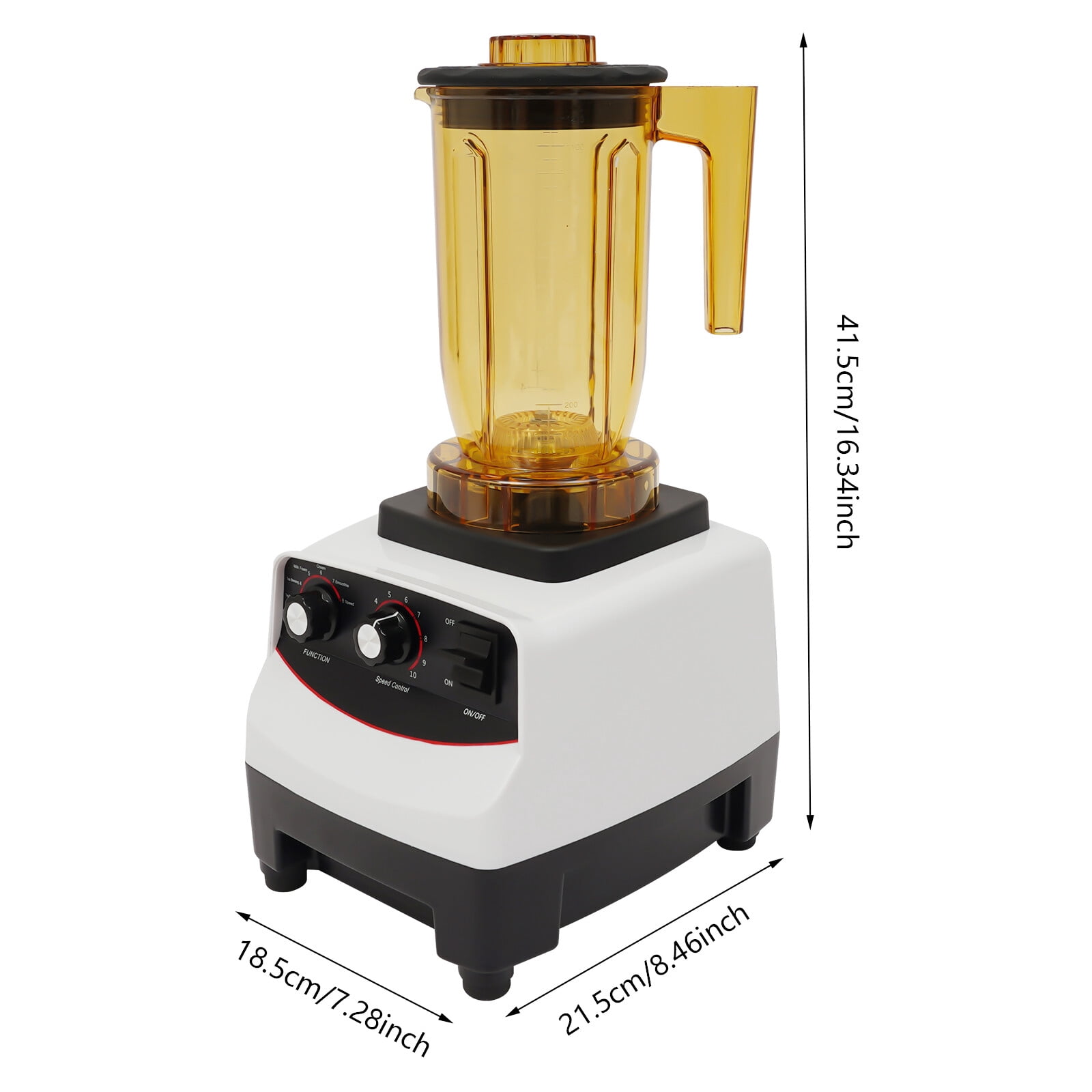 Tea Brewing Machine,Bubble Tea Machine 1200ml Multifuction Food Blender w/ 4Cups