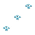 thumbnail image 4 of Baohd 50pack/lot Multi-color Fabric For Wide Application In Weddings And Parties Hats Fiber Realistic Appearance Soft Texture Light Blue 4.5cm 3Set, 4 of 6