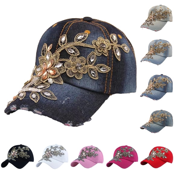 Black Original Classic Low Profile Baseball Cap Hats for Women Nylon,Spandex Gift for Men/Women,Unstructured One Size