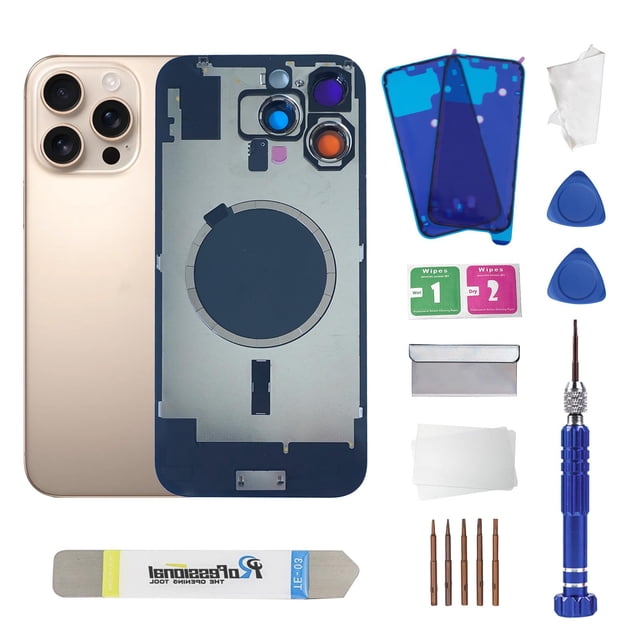 Reemplazo de Vidrio Trasero ZNZHKR para iPhone 16 Pro Max 6.9"