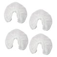 thumbnail image 2 of MRLESS Disposable Headrest Covers, U-Shaped Pillowcase for Travel and Hotel Use, 50 White Pieces, 2 of 7