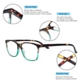 thumbnail image 3 of Gafas de lectura Henotin Blue Light Blocking 1.75 (paquete de 4), 3 of 8