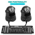 thumbnail image 5 of U'king 30W LED Moving Head Light Double Sided Moving Heads DJ Lights Wedding Church Live Show Bar Spotlight, 5 of 10