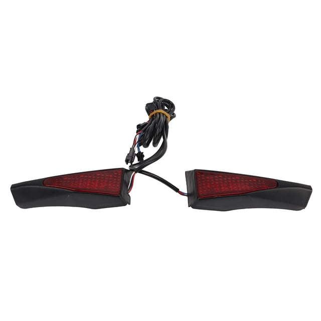 Accesorios para scooters eléctricos, 1 par de luces de señal de giro para scooter eléctrico de 10 pulgadas, luz de señal de giro para scooter en pulgadas, diseño aerodinámico