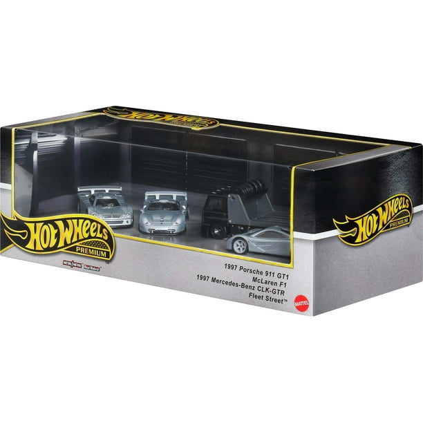 HotWheels COLLECTORS　3台セット Hot Wheels Premium Collector Display Sets, 3 Cars & 1
